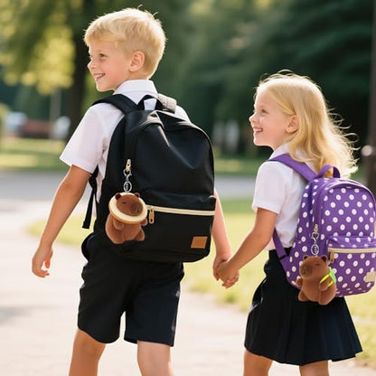 4 Pack Capybara Plush Keychain Cute Bag Charms for Kids