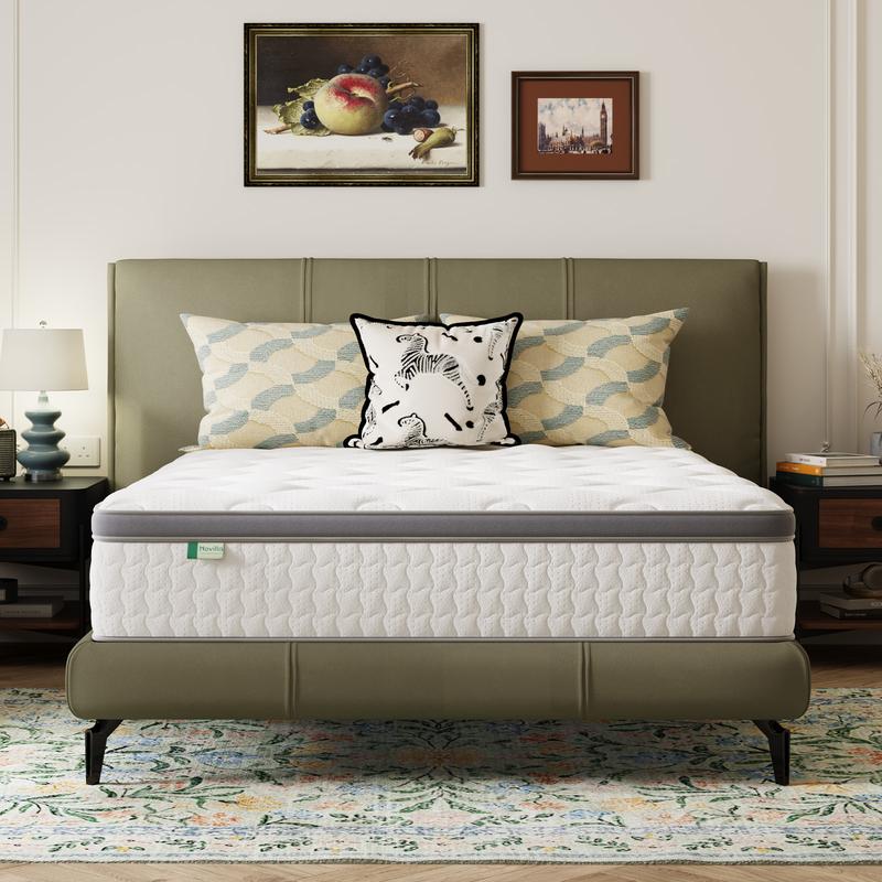 Hybrid Essential Spring Mattress, 20 25cm Thick, Cool Touch & Breathable