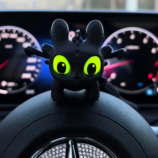 Light-Up Night Fury Dragon Keychain